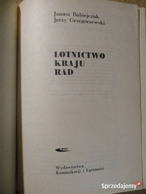 Lotnictwo Kraju Rad lotnictwo ZSRR samoloty Łódź