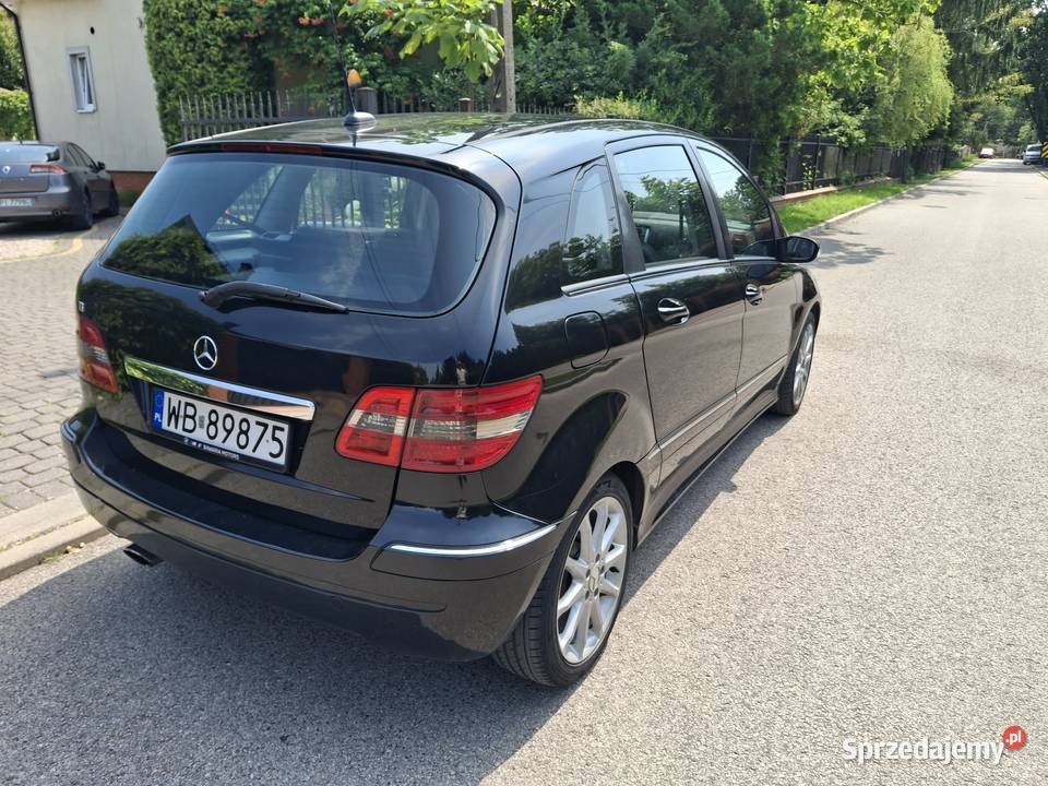 MERCEDES B KLASA 2007 Bezwypadkowy mazowieckie