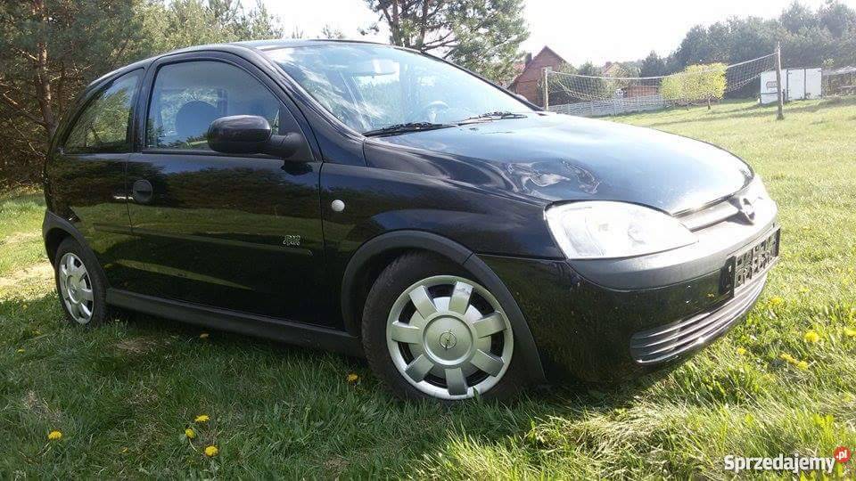 OPEL CORSA C CZARNA SPORT elektryczne lusterka Kielce