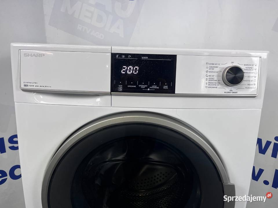 Pralka Sharp Super Stan Slim 6 1200 ob A Wiejca