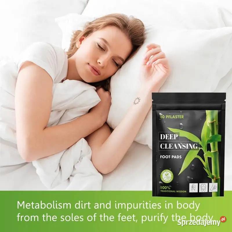 Plastry oczyszczające plastry na stopy