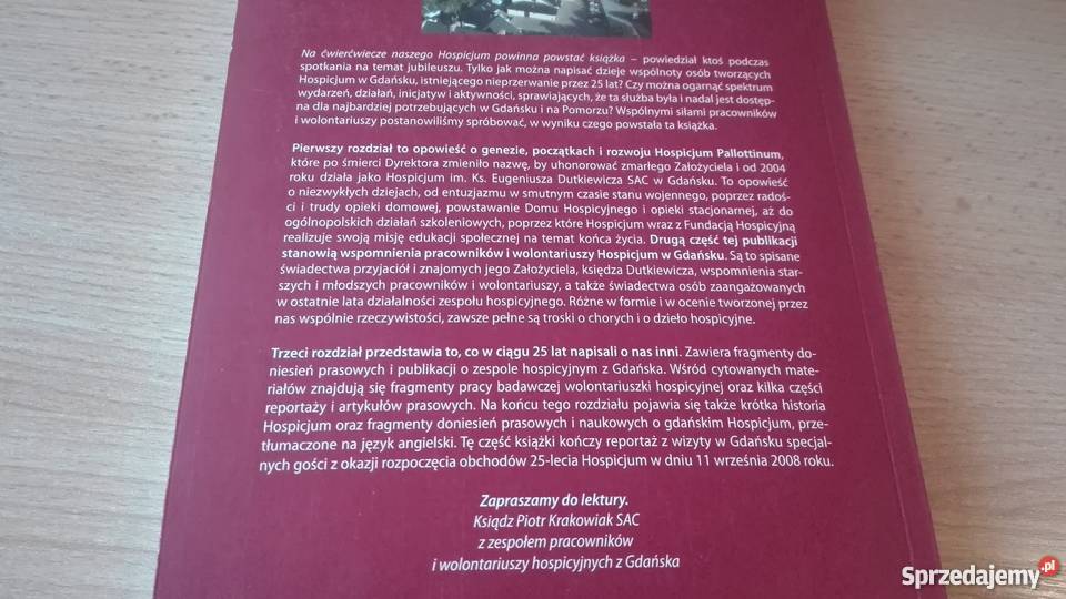 Dzieje pallotyńskiego Hospicjum w Gdańsku 1983 Gdańsk