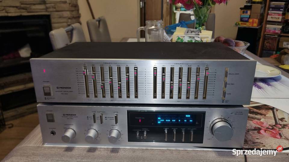 Wzmacniacz Pioneer SA 720 plus Korektor Pioneer Warta