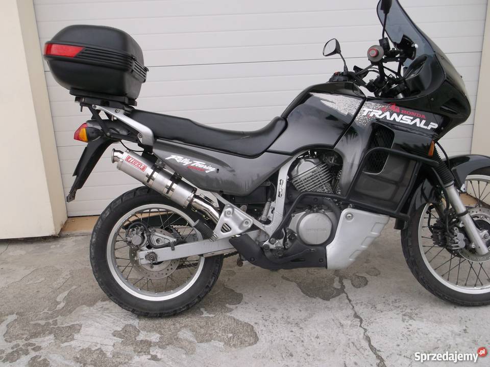 HUZAR EXHAUST wydech tłumik OWAL Honda Transalp Błażowa sprzedam