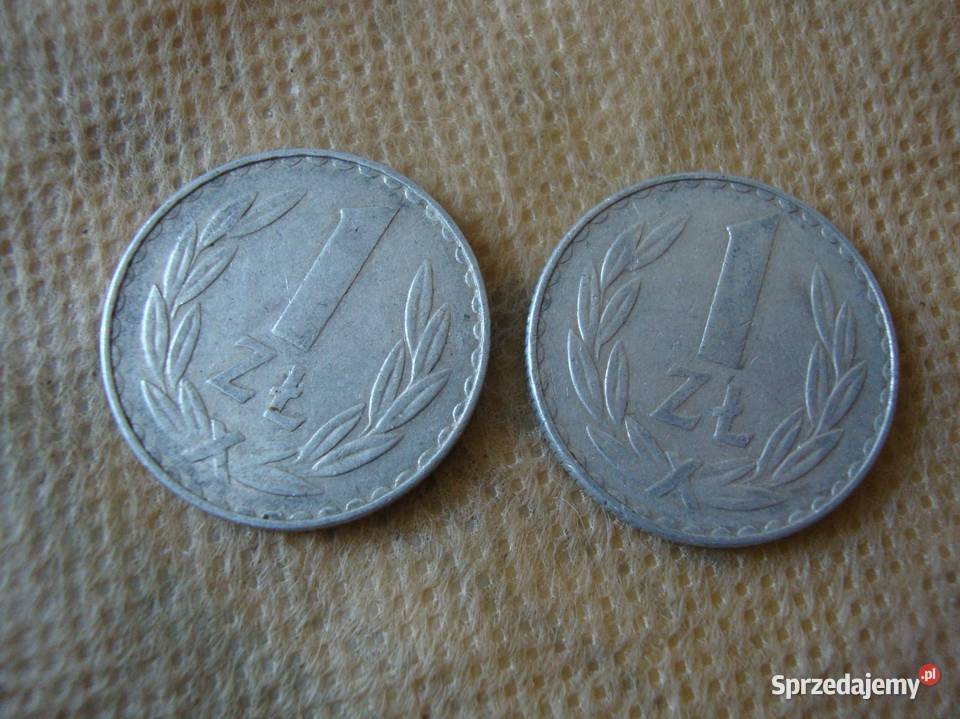 moneta 1 zł; 1980