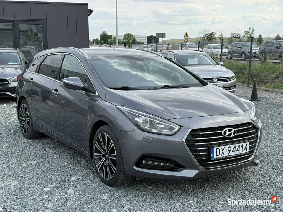 Hyundai i40 17 CRDi 141 2016r tempomat skóry immobilizer dolnośląskie Wojkowice