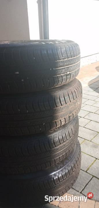 Koła stalowe opony 16570r14 honda 4x100 opony małopolskie Wielka Wieś