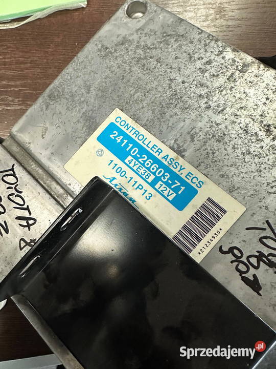 części wózek widłowy TOYOTA sterownik silnika 4Y Toyota łódzkie Działoszyn