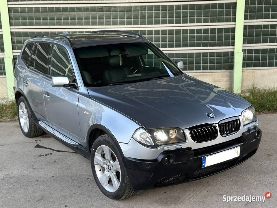 BMW x3 e83 30d 218 panorama czarny sufit X3 świętokrzyskie sprzedam