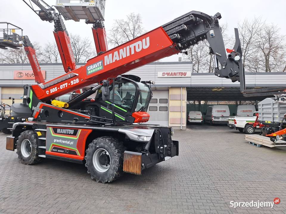 Ładowarka teleskopowa obrotowa Manitou MRT 3060 Koła Lublin