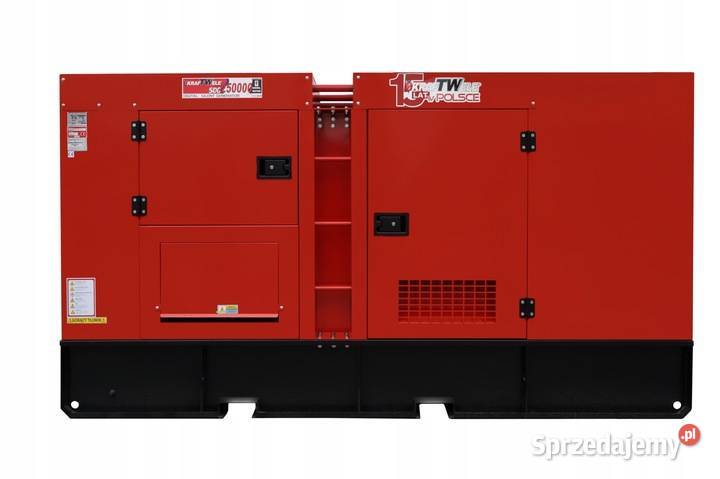 AGREGAT GENERATOR PRĄDOTWÓRCZY WYCISZON 250KVA Ząbkowice Śląskie