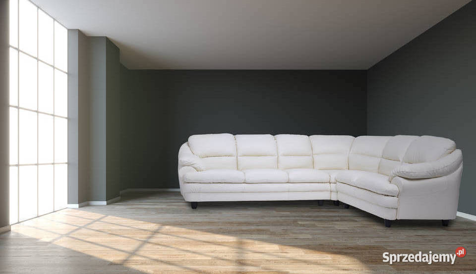 Narożnik Puchacz 100 skóra naturalna 3x1 280 x Piasek