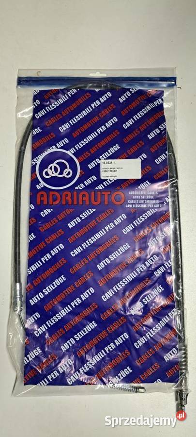 Linka hamulca ręcznego tył prawa FORD TRANSIT Luzino