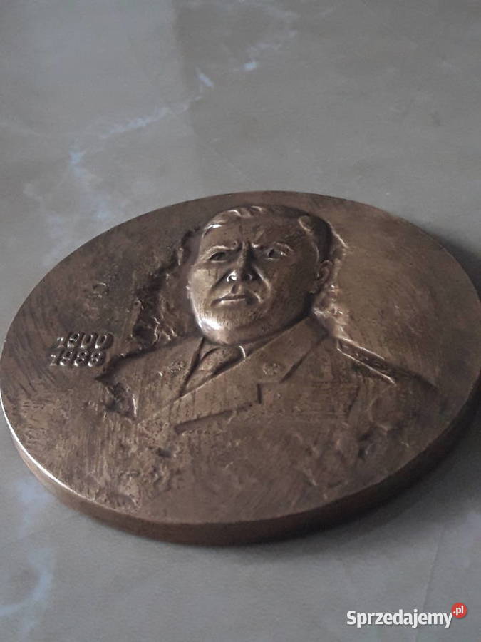 Medal z brązu Generał Broni Jerzy Bordziłowski lubelskie Janów Lubelski sprzedam