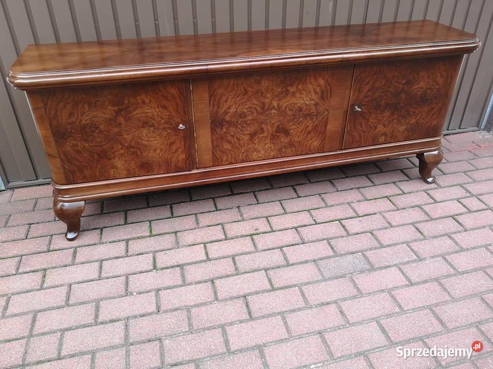 Komoda Szafka ARTDECO RTV Niska 180 Orzech Swarzędz