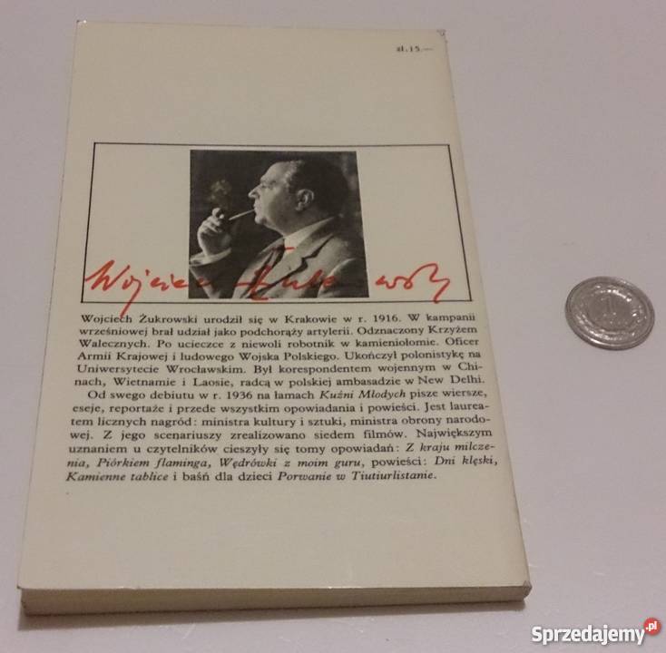 Wojciech Żukrowski Skąpani w ogniu Książka Rogoźnik sprzedam