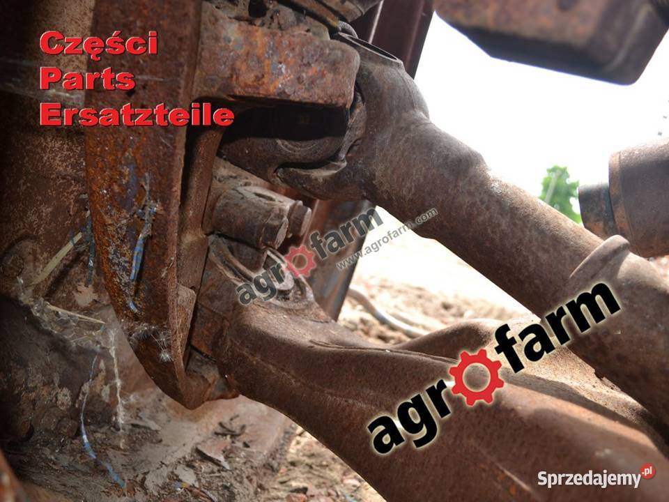 John Deere 8345R części skrzynia biegów silnik dolnośląskie Byków