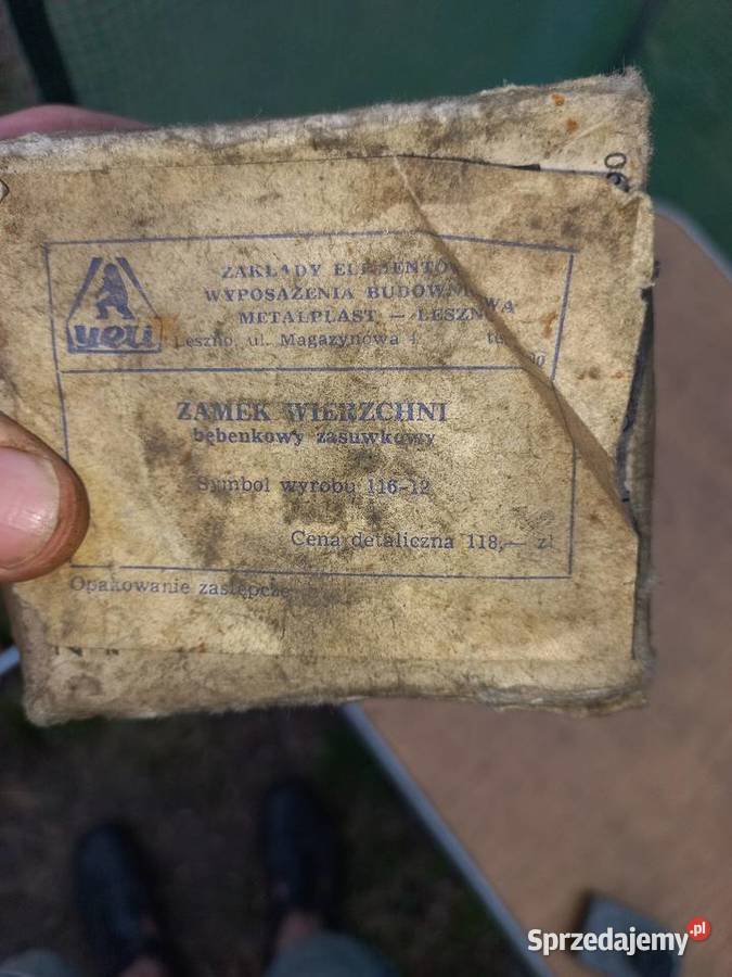 Zamek yeti komplet vintage PRL zabytek Poznań sprzedam