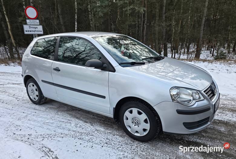 Zadbany Volkswagen Polo 12 2005r EURO4 srebrny Bukowno