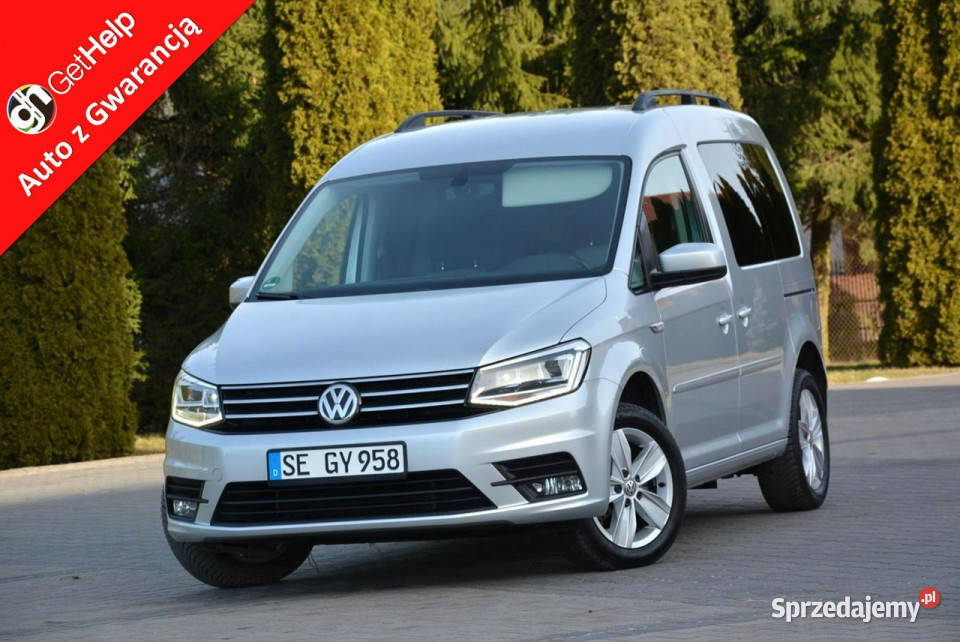Volkswagen Caddy DSG Ledy Radar ACC Kamera HAK Ostrów Mazowiecka