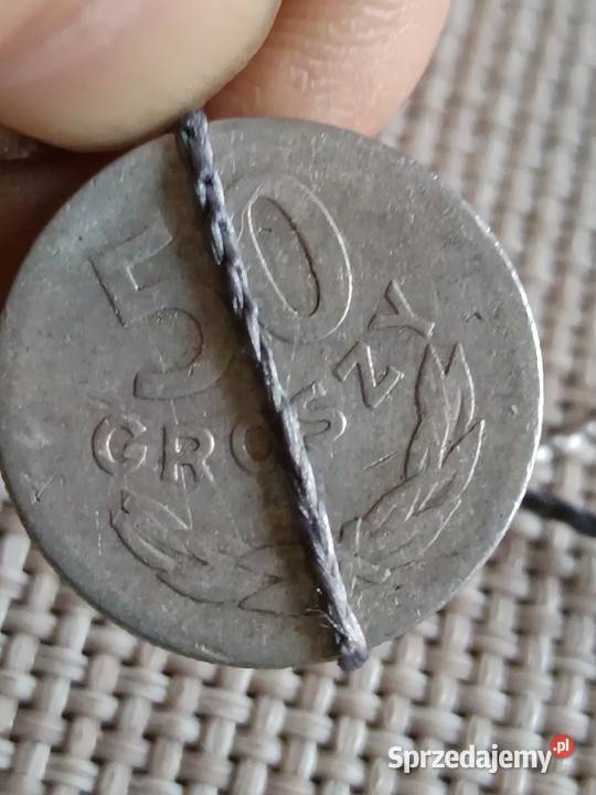 Sprzedam monete 50 groszy 1949 skretka mala