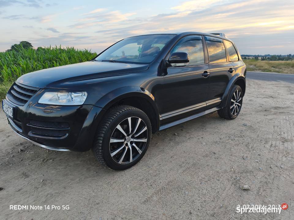 VW Touareg 25 TDI Hak 35 T Motoryzacja wielkopolskie Łagowo