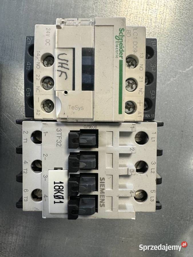 Stycznik mocy Siemens SIRIUS 3RT20161AP01