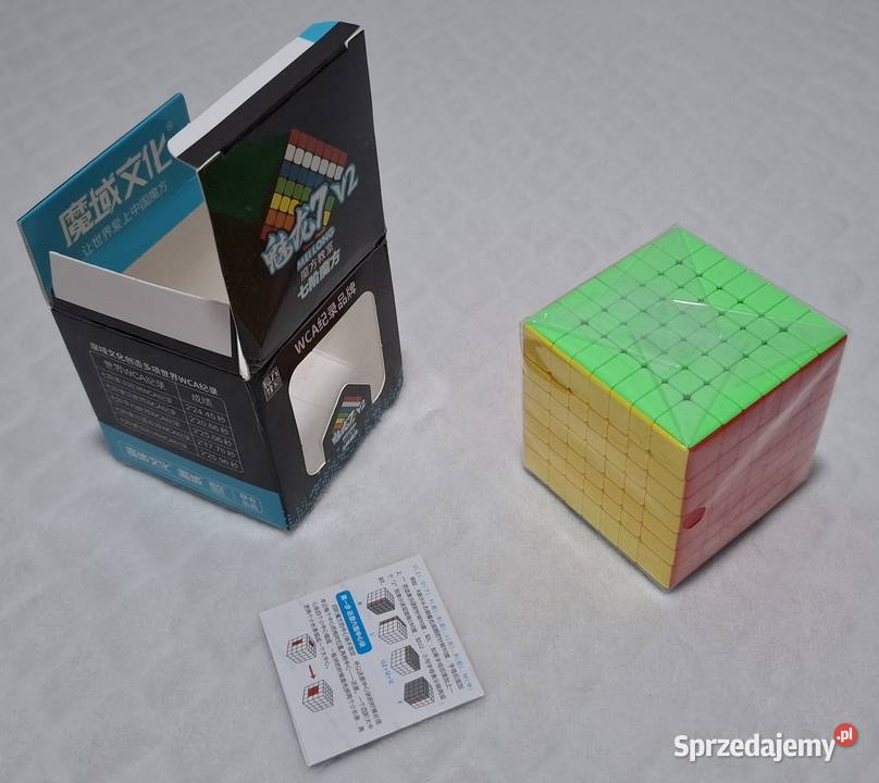 7x7x7 sześcian układanka kostka logiczna Zabawka Edukacyjne śląskie Czeladź