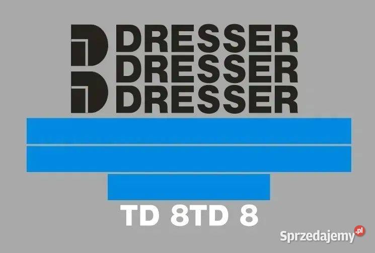 Naklejki oklejenie DRESSER TD 8 Zamiennik Janików