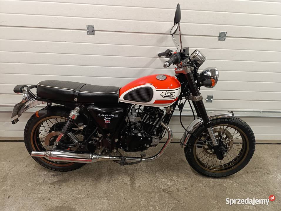 MASH Seventyfive 125ccm na kat B transport RATY Masai Grójec
