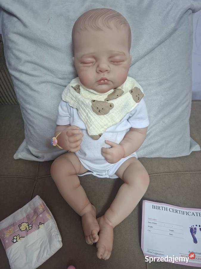 Lalka śpiący maluch Reborn Kalisz