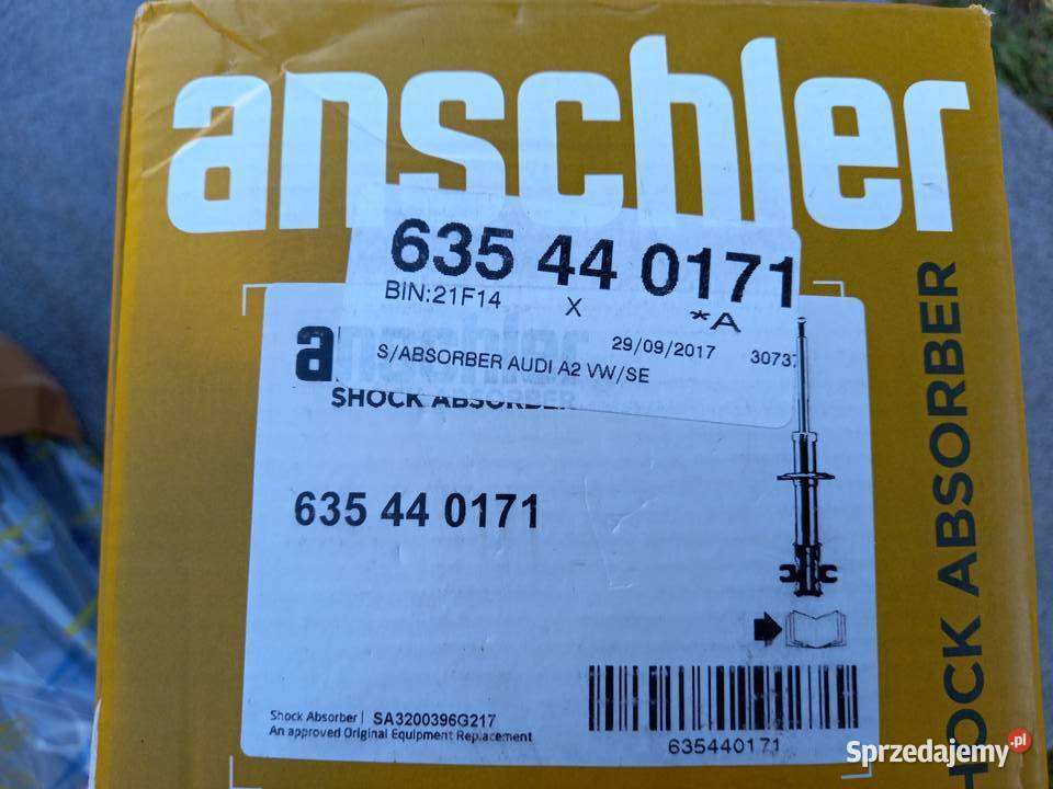 Amortyzator Audi A2 VW Polo Ibiza Skoda Fabia osobowe Amortyzatory Bukownica
