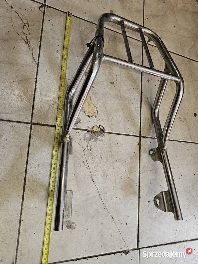 Bagażnik motocyklowy chrom stelaż pod kufer Jelenia Góra