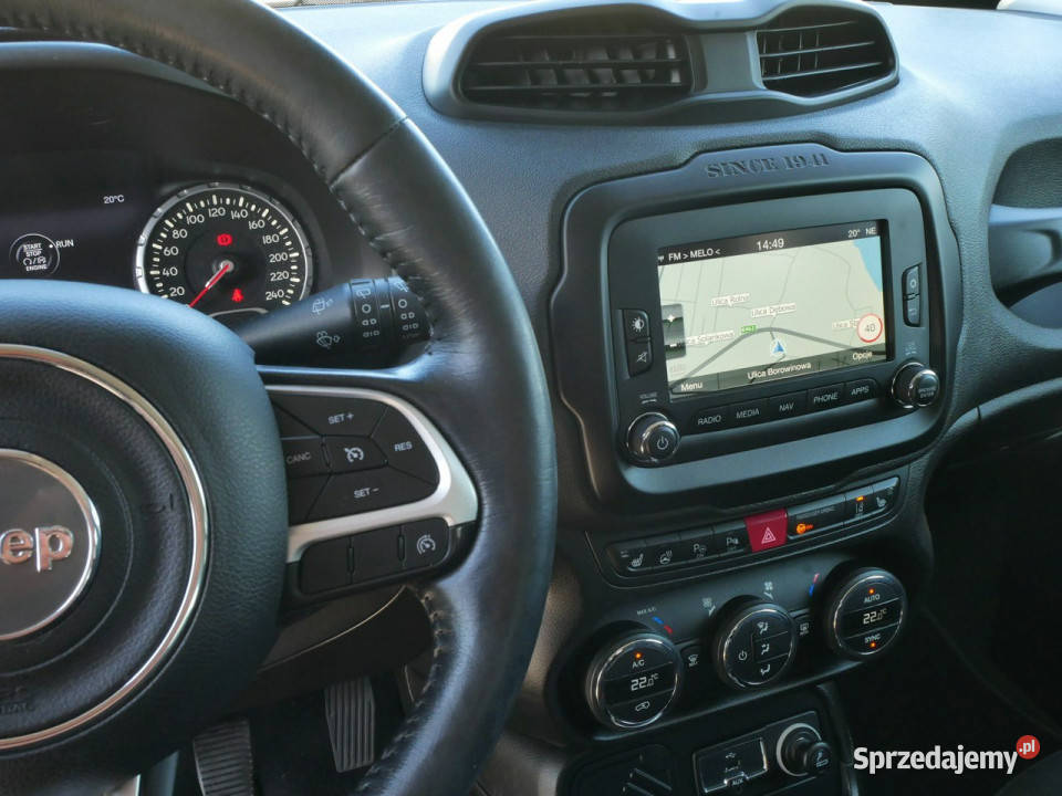 Jeep Renegade 14 MAir 140 Eu6 Limited Navi śląskie Goczałkowice-Zdrój