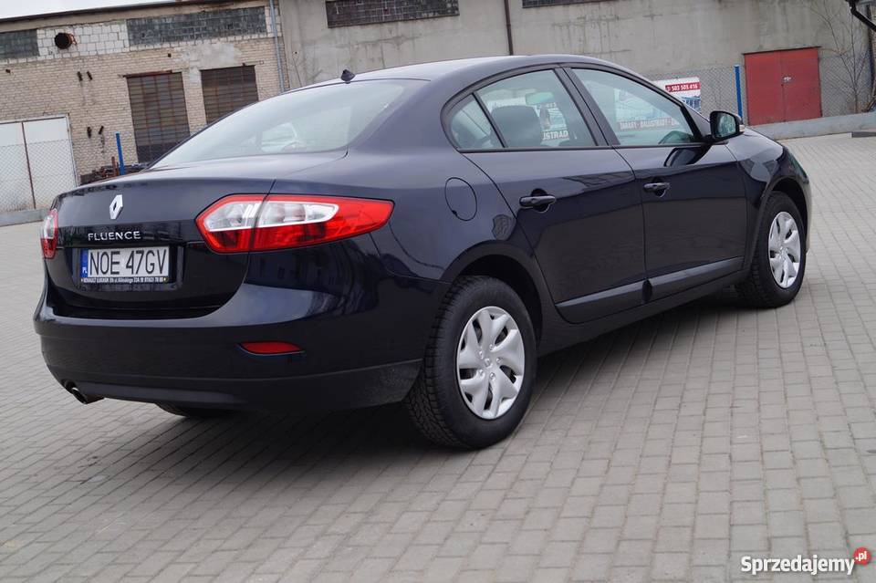 2013 RENAULT FLUENCE 16 SALON POLSKA NISKI poduszka powietrzna Renault warmińsko-mazurskie Olecko