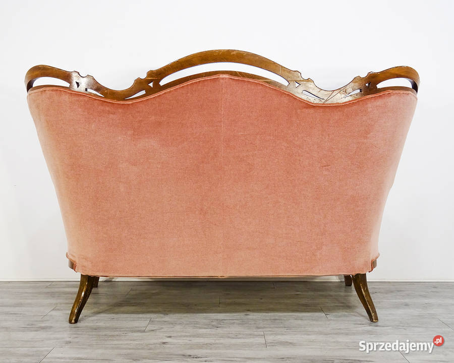 Stylowa SOFA styl FRANCUSKI KANAPA pikowana