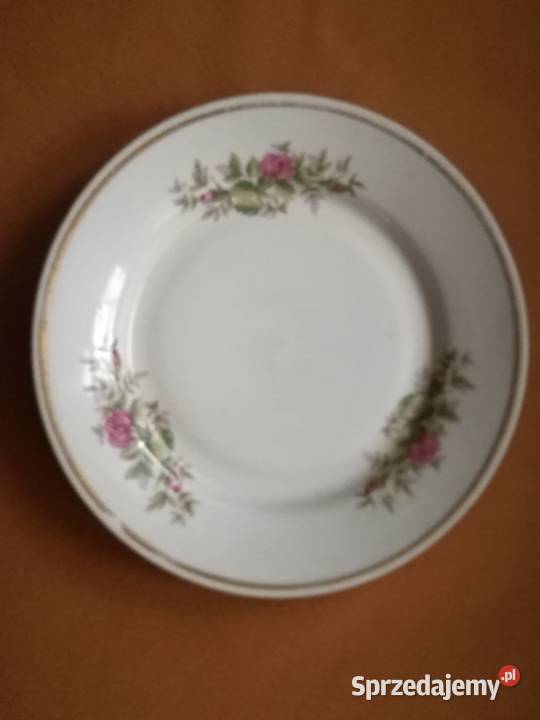 Talerzyk deserowyporcelana Włocławekśrednica 17 Talerze i talerzyki Łódź