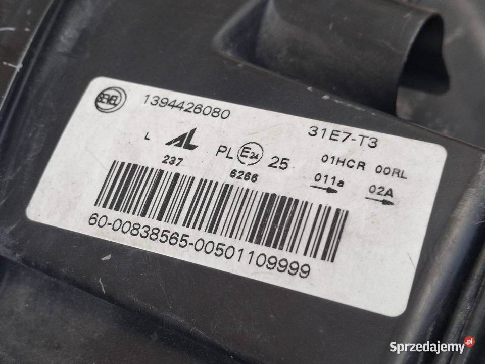 FIAT DUCATO JUMPER BOXER LIFT REFLEKTOR LEWY dostawcze Bieleń