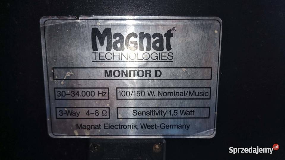 Kolumny Magnat monitor D Vifa 2z150Watt 48ohm Warta