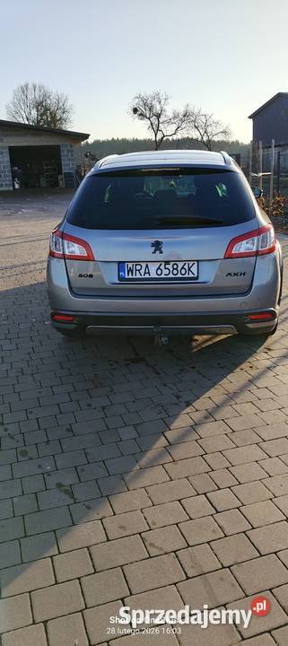 Peugeot 508 RXH światła do jazdy dziennej 508 Radom