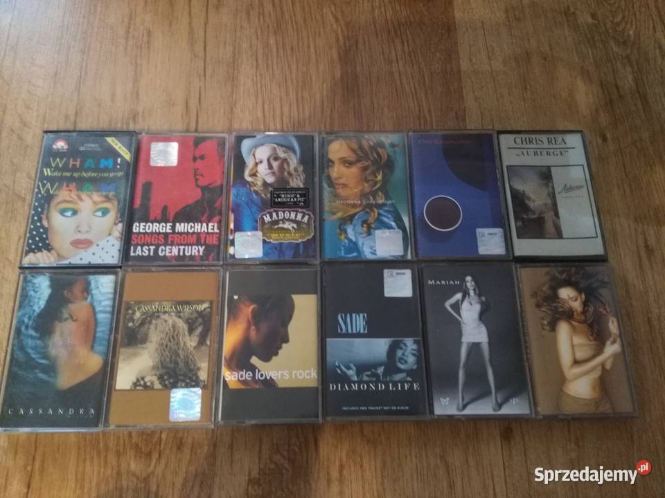 Kasety Wham George Michael Mariah Carey Sade Włocławek