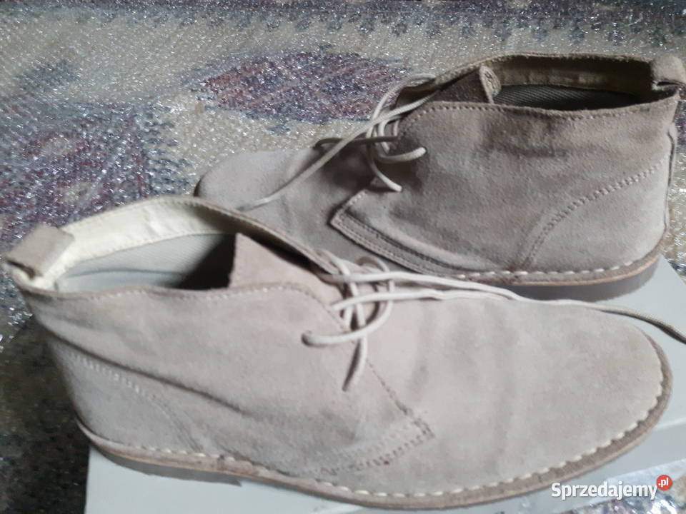 Trzewiki zamszowe męskie marki Kurt Geiger świętokrzyskie Kielce