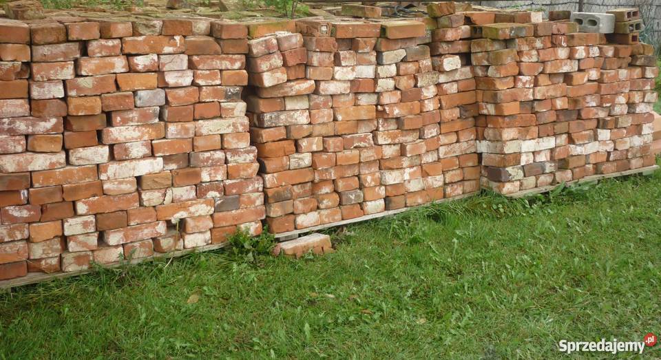 Cegła z rozbiórki domu wielkopolskie Gorzyce Małe