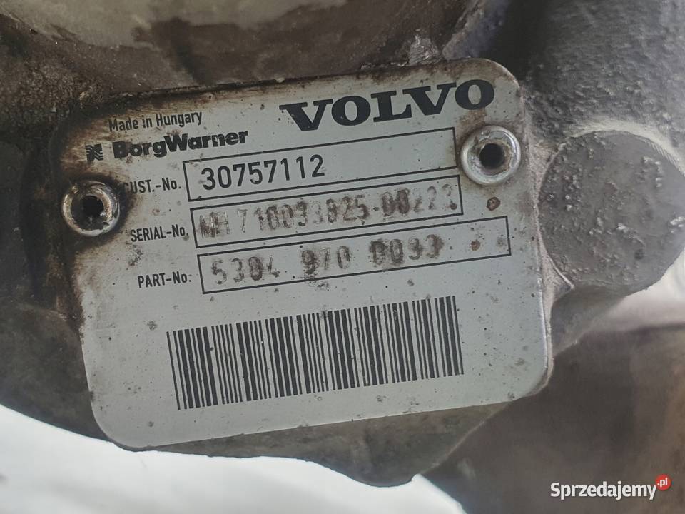 TURBOSPRĘŻARKA Volvo C30 S40 II V50 S80 II V70 lubelskie Chełm