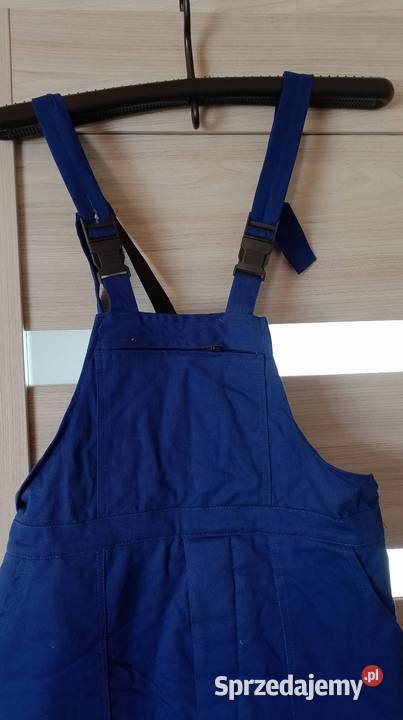 Spodnie robocze XL Nowe ocieplane na szelkach