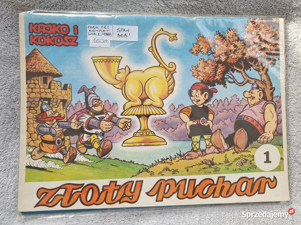 Kajko i Kokosz Złoty Puchar wydanie 2 1988 pomorskie Gdynia