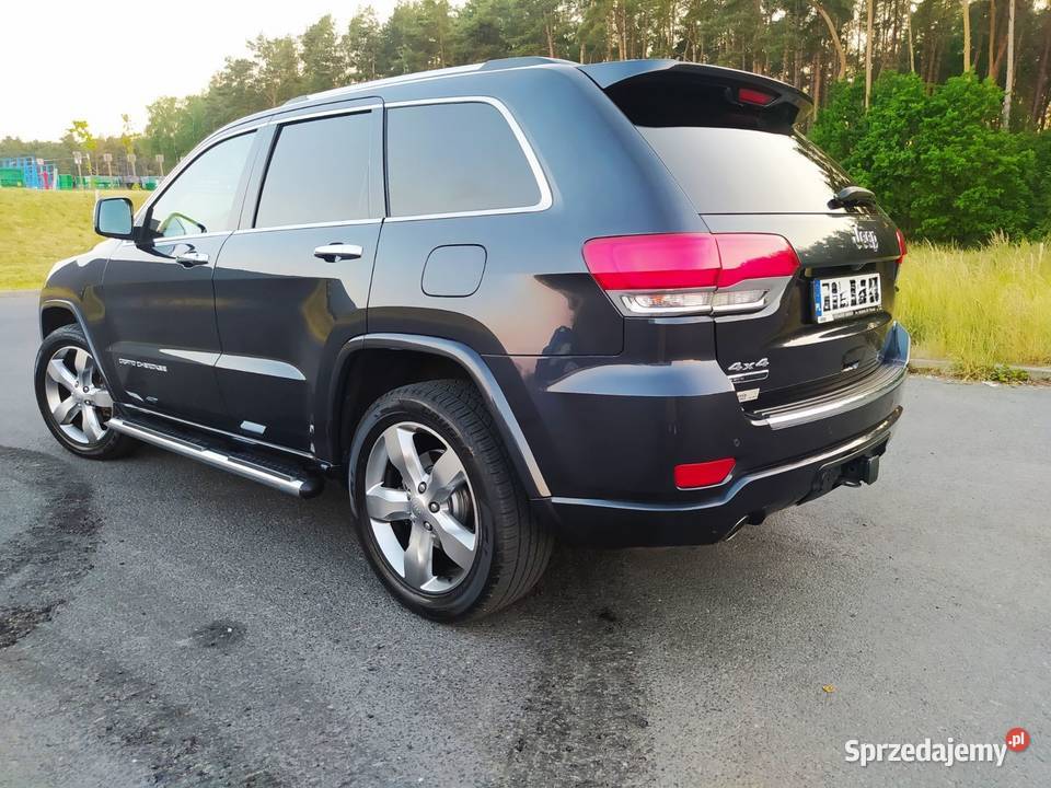 Jeep Grand Cherokke WK2 Overland relingi dachowe Nowogard