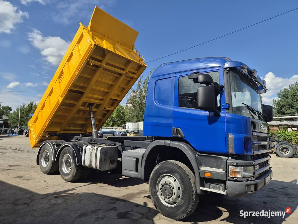 WYWROTKA SCANIA P124 420 MEILLER KIPPER 6x6 Parczew