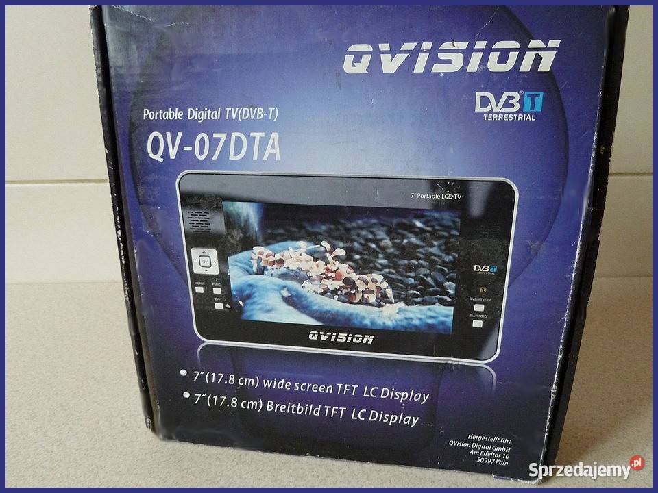 TV Qvision QV07DTA z tunerem DVBT Nowy podkarpackie