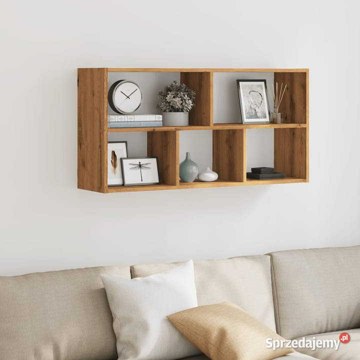 Półka ścienna dąb artisian 100x25x50 WM853280 Warszawa